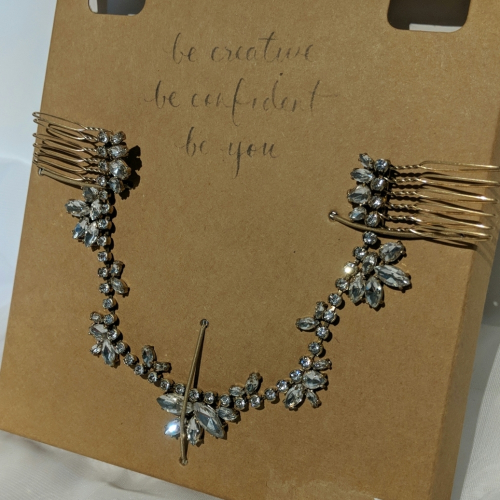 Rosette Crystal Headpiece